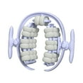 thumbnail image 5 of Dualoai 40 Wheel Massager Roller 360 degree Deep Tissue Massage Detachable for Leg Indoor Blue, 5 of 9