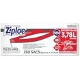 thumbnail image 5 of Ziploc Storage Bags with New Grip 'n Seal Technology, For Food Organization and Storage, Double Zipper, Gallon, 250 Count, 5 of 6