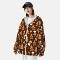 thumbnail image 3 of Balery Christmas Gingerbread Cookies Sudadera ligera de manga larga con capucha y protección solar UPF 50+ para hombre y mujer, ideal para pesca y running-XX-Large, 3 of 7