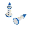 thumbnail image 4 of kusrkot 10 Pcs Modèle Miniature de Phare en Résine Accessoires, 4 of 9