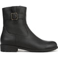 thumbnail image 2 of Vionic Women's Jill Zip Short Boot Black Leather 9.5M, 2 of 6