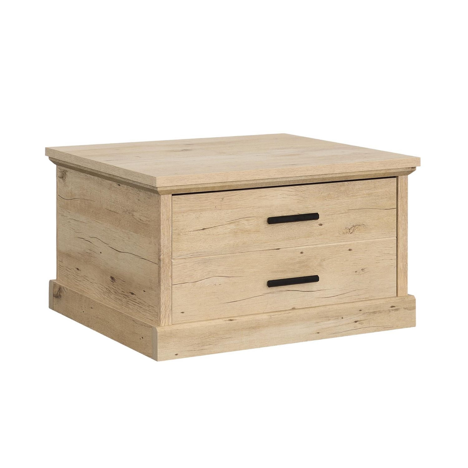 Sauder Aspen Post Coffee Table in Prime Oak Finish