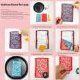 thumbnail image 4 of 3pcs Polymer Clay Printing Molds Clay Earring Pendant Molds Clay Jewelry Making Tool, 4 of 8