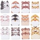 thumbnail image 1 of 24 blocs de 720 hojas de notas adhesivas con forma de animales, lindos blocs de notas, mini notas de dibujos animados, marcadores de página kawaii, banderas, divertidos accesorios de escritorio., 1 of 6