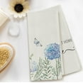 thumbnail image 5 of Hydrangea Themed Home Decor, Kitchen Towels, Dish Towels Decor,18 x 26 Inch, 4 Pack, Hand Towels, Summer Flowers Holiday Decoration Hand Towels High Absorbent Tea Towels, 5 of 5