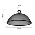 thumbnail image 6 of Grofry Food Cover with Ring Handle Fresh Keeping Iron Table Mesh Cage Kitchen Tools White S, 6 of 8