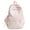 Beige Backpack, variant on Polka Dots School Backpack, Multi-layer Backpack with Pendant, Spacious Bag for Shopping Work College , Pink