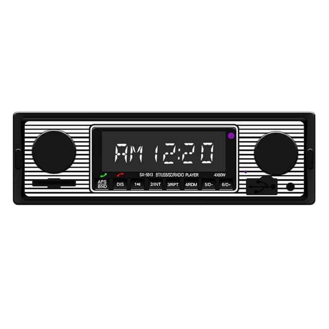 1 Din Digital Media Advanced Receptor Esté Para Automóvil Con Audio AUX Zulema Reproductor de MP3 para automóvil Bluetooth