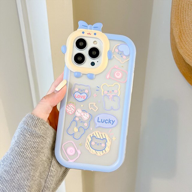 Little Monster-funda de TPU suave para teléfono móvil, carcasa trasera para iPhone 11, 13, 12, 14 Pro Max, 7, 8, 6, 6s Plus, SE 2020, 2022, X, XR, XSMax Fivean unisex
