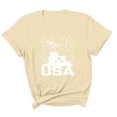 thumbnail image 2 of Vetsdori Short Sleeve Tshirts for Men Red White and Blue Summer Pullover Fourth of July Patriotic,Graphic Shirts Independence Day Casual Mens Tops, 2 of 5