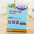 thumbnail image 1 of LSLJS 5 Rolls 150PC Trash Bags Disposable Plastic Household Kitchen Trash Bags Trash Can Home Essentials, 1 of 2
