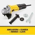 thumbnail image 4 of COMBO ESMERILADORA 750W + 10 DISCOS STANLEY SG7115V10-B3, 4 of 10