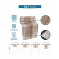 thumbnail image 6 of Starfish Coral Farmhouse Plank Table Runner 13x90in Non-Slip Cotton Linen Table Runners, Vintage Brown Wood Grain Dresser Scarves TableRunner for Dinner Kitchen Dining Wedding Party, 6 of 9
