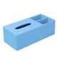 thumbnail image 4 of Caja De Servilletas De Tejido Soportes De Almacenamiento De Papel Cajas De Almacenamiento De Escritorio Del Automóvil - Azul Sunnimix Portavasos, 4 of 7