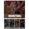 thumbnail image 5 of Mallas de una pierna para hombre para baloncesto, transpirables, para entrenamiento físico, de una sola pierna, 5 of 5