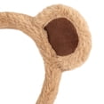 thumbnail image 6 of Vjnyvs 4-Piece Plush Khaki Bear Ears Headband Set,Tail, Bow Tie & Nose Kit, Khaki, 1 Set, 6 of 7