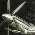 thumbnail image 2 of Harper, Ethan 20x20 Gold Ornate Wood Framed with Double Matting Museum Art Print Titled - Aerial Navigation II, 2 of 4
