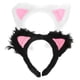 thumbnail image 1 of KAKOWELY 2 diademas con orejas de gato para adultos, diademas peludas para fiestas, disfraces, cosplay, orejas de animal, adorables diademas con orejas de gato., 1 of 5