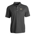 thumbnail image 2 of Men's Cutter & Buck  Black Vanderbilt Commodores Vault Pike Eco Symmetry Print Stretch Recycled Polo, 2 of 3