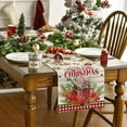 thumbnail image 3 of 2024 New Christmas Table Flag, Santa Mat,Winter Snowman Tablecloth, Dust-proof Coffee Tablecloth, Christmas Gifts,New Year Gifts, 3 of 4
