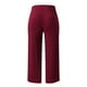 thumbnail image 4 of WILLBEST Pantalones Casuales Elegantes Para Mujer: Pantalones de Yoga Holgados Con Cintura Elástica y Tiras de Cintura Alta Para Un Uso Cómodo Durante Todo El Día y Opciones de Moda Versátiles., 4 of 8