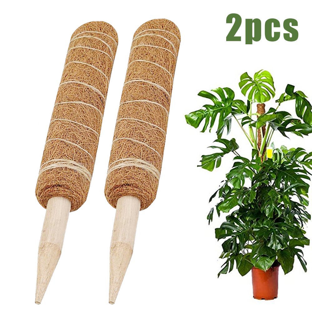 HOTBEST 45CM Coir Totem Pole Moss Stick Fibre Plant Climbing Plant