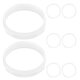 thumbnail image 5 of Conectores de repuesto para túnel de jaula de hámster, anillos de túnel para hámster, accesorios de tubo para conexión de expansión de jaula para mascotas, 8 Uds., 5 of 7