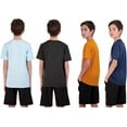 thumbnail image 4 of Hind Boys 4 Pack Active T Shirts Size 5-16, 4 of 4