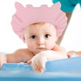 thumbnail image 3 of XIRQI 2026 New Toddler Baby Shampoo Cap Adjustable Bath Shield Visor Hat Kids Hair Washing Shampoo Shield for Bath,Shower,Swimming Yellow 0 Years-8 Years, 3 of 7