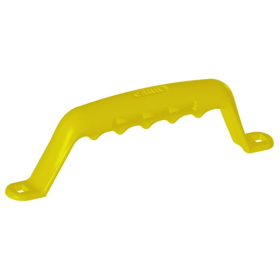 Carr 200037 Grab Handle; Cast Alloyed Aluminum; Bolt On; Safety Yellow Powder Coat;