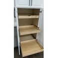 thumbnail image 3 of 26'' Width Pull-Out For Kitchen Cabinet Pantry Organizer Wood Roll out Tray Drawer Box Cab. Slide Out Shelve Shelf, Include Full Extension Ball Bearing Sliding Rails, 3 of 7