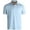 Placid Blue, variant on Motion Men's Performance Polo - Short Sleeve Dry Fit Golf Polo Shirt (S-XL)