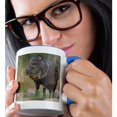 thumbnail image 2 of 3drose, Texas, Rio Grande Valley. Javelina Wildlife - Us44 Bja0184 - Jaynes Gallery, 11oz Two-tone Blue Mug, 2 of 6