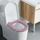 thumbnail image 4 of Calentador de Asiento de Inodoro Grueso para El Hogar con Asa | Funda de Inodoro de Punto Lavable para Invierno | Ajuste Elástico Seguro para Formas Uvo | Nailon de Poliéster Suave | Accesorio de Bañ, 4 of 5