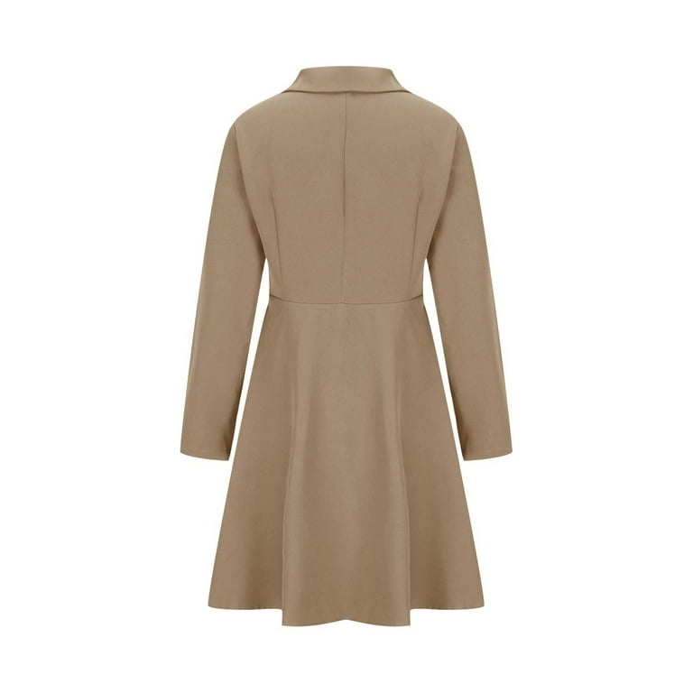 brown blazer dress women Cocoa Helena Combo Blazer Dress main image 0