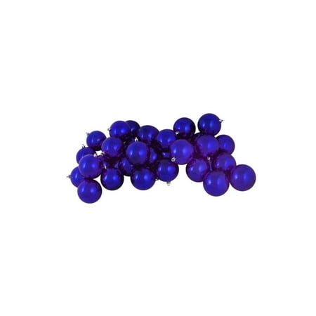 60ct Brillant Bleu Royal Incassable Boule De Noël Ornements 25 60mm