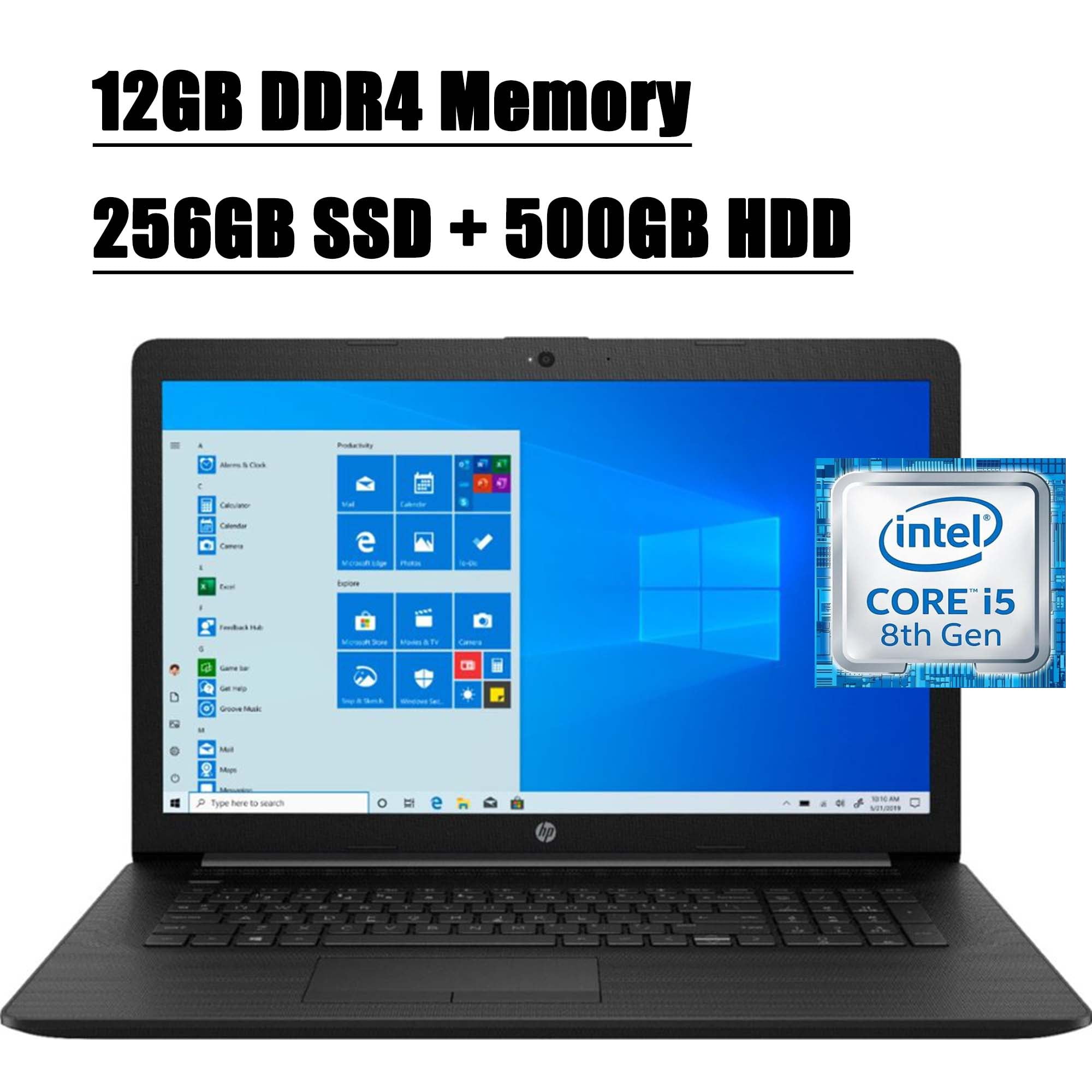 HP 17 Laptop 2020 Premium Business Laptop Computer I 17 3 HD Display I 8th Gen Intel Quad Core 