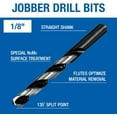 thumbnail image 7 of Champion Cutting Tool Brute Platinum XL5-1/8 Heavy Duty Jobber Drill Bits (12 per pack): Made In USA, 7 of 7