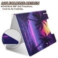 thumbnail image 2 of FORMRS A4 Clipboard Folder with Pen Holder Horizontal Foldable School Office Binder, Pink Digital Art, 2 of 9