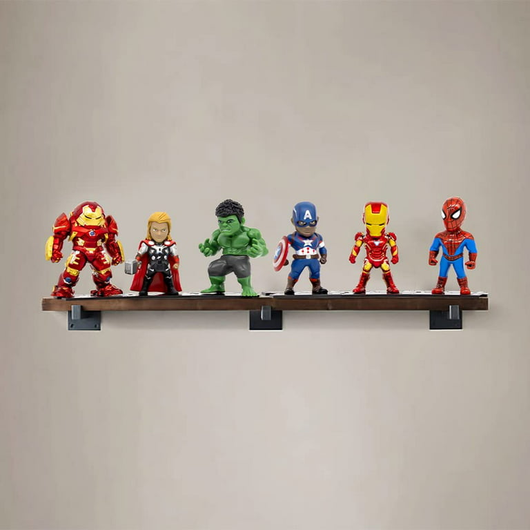 J&G Superhero Action Figures Sets | 6 PCS Marvel Superheros Hulk Iron Man  Captain America Spider-Man Action Figures | Decorations Gift Superhero Toys  For Kids 