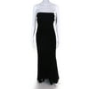 Pre-owned|Jill Jill Stuart Womens Cotton Strapless Full Length Gown Black Size 12