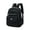 Black, variant on Lava Unisex Water-Resistant Backpack, Multi-Pocket Nylon Daypack for School & Travel