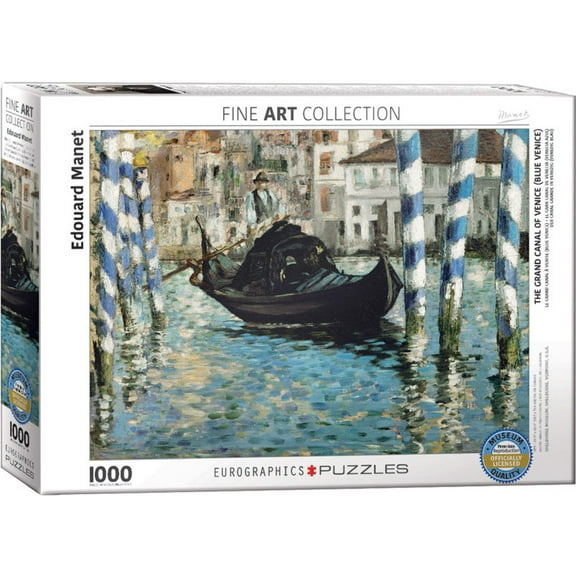 Edouard Manet Le Grand Canal, Venise 1000-Piece Puzzle