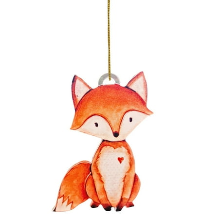 

Forest Critter Theme Pendant Acrylic Decorative Pendant With Lanyard