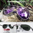 thumbnail image 2 of Gafas de sol ROCKNIGHT Aviator Purple Polarized UV400 para mujer, 2 of 6