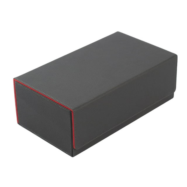 Caja organizadora de barajas de cartas coleccionables para niños Gris