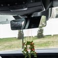 thumbnail image 4 of Raindrops 2pcs Handmade Crochet Plant Hanging Accessories for Car Rearview Mirror Knitted Car Mirror Decor Boho Car Interior Aesthetic, 4 of 8