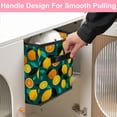 thumbnail image 5 of RATGDN Collapsible Fabric Cube Storage Bin with Double Handles for Living Room Bedroom Office Black - Orange Juice Fruit, 5 of 7