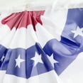 thumbnail image 6 of KUKIDSVO Half Fan Flag, Patriotic Decor, Memorial Day Decoration, Half Round American Flag for 4th of July Indoor Outdoor Decor(BlueA), 6 of 10