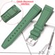 thumbnail image 3 of Correa de caucho fluorado para reloj de repuesto IWC Pilot para hombre, 20, 21 y 22 mm, resistente al agua, con hebilla deportiva, accesorios para reloj, 3 of 5